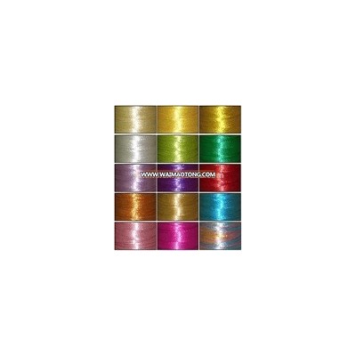 Embroidery Viscose Rayon Thread Dyed Pattern Multi-colors Available